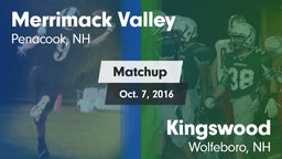 Matchup: Merrimack Valley vs. Kingswood  2016