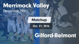Matchup: Merrimack Valley vs. Gilford-Belmont 2016