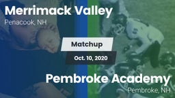 Matchup: Merrimack Valley vs. Pembroke Academy 2020