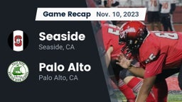Recap: Seaside  vs. Palo Alto  2023