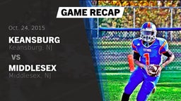 Recap: Keansburg  vs. Middlesex  2015