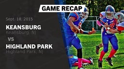 Recap: Keansburg  vs. Highland Park  2015