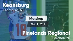 Matchup: Keansburg High vs. Pinelands Regional  2016
