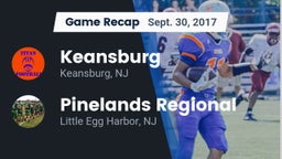 Recap: Keansburg  vs. Pinelands Regional  2017