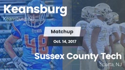 Matchup: Keansburg High vs. Sussex County Tech  2017