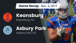 Recap: Keansburg  vs. Asbury Park  2017