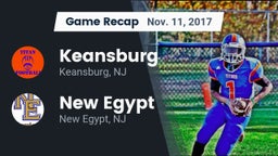 Recap: Keansburg  vs. New Egypt  2017