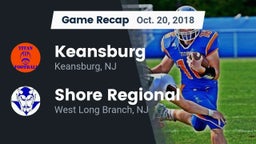 Recap: Keansburg  vs. Shore Regional  2018