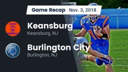 Recap: Keansburg  vs. Burlington City  2018