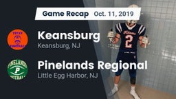 Recap: Keansburg  vs. Pinelands Regional  2019