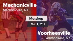 Matchup: Mechanicville High vs. Voorheesville  2016