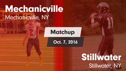 Matchup: Mechanicville High vs. Stillwater  2016