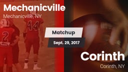 Matchup: Mechanicville High vs. Corinth  2017