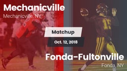 Matchup: Mechanicville High vs. Fonda-Fultonville  2018