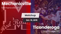 Matchup: Mechanicville High vs. Ticonderoga  2018