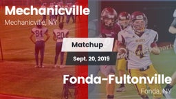 Matchup: Mechanicville High vs. Fonda-Fultonville  2019