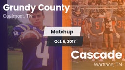 Matchup: Grundy County High vs. Cascade  2017