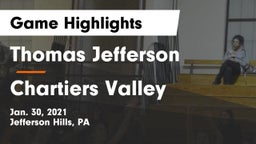 Thomas Jefferson  vs Chartiers Valley  Game Highlights - Jan. 30, 2021