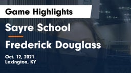 Sayre School vs Frederick Douglass Game Highlights - Oct. 12, 2021