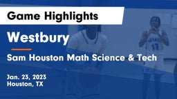 Westbury  vs Sam Houston Math Science & Tech  Game Highlights - Jan. 23, 2023