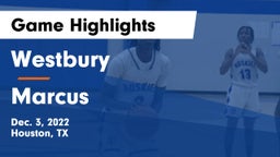 Westbury  vs Marcus  Game Highlights - Dec. 3, 2022