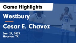 Westbury  vs Cesar E. Chavez  Game Highlights - Jan. 27, 2023