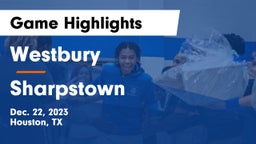 Westbury  vs Sharpstown  Game Highlights - Dec. 22, 2023