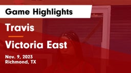 Travis  vs Victoria East Game Highlights - Nov. 9, 2023