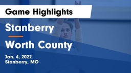 Stanberry  vs Worth County  Game Highlights - Jan. 4, 2022