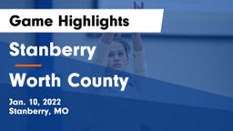 Stanberry  vs Worth County  Game Highlights - Jan. 10, 2022