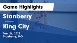 Stanberry  vs King City  Game Highlights - Jan. 26, 2022