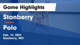 Stanberry  vs Polo Game Highlights - Feb. 12, 2022