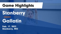 Stanberry  vs Gallatin  Game Highlights - Feb. 17, 2022