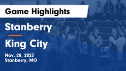 Stanberry  vs King City  Game Highlights - Nov. 28, 2023
