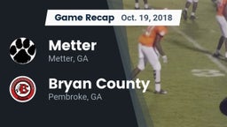 Recap: Metter  vs. Bryan County  2018