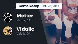 Recap: Metter  vs. Vidalia  2018
