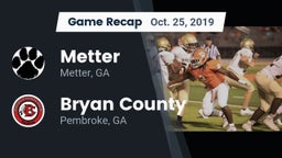 Recap: Metter  vs. Bryan County  2019