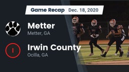 Recap: Metter  vs. Irwin County  2020
