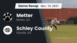 Recap: Metter  vs. Schley County  2021