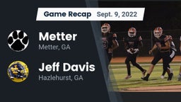 Recap: Metter  vs. Jeff Davis  2022