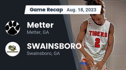 Recap: Metter  vs. SWAINSBORO  2023