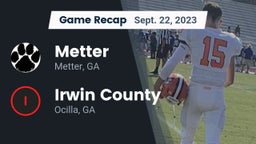 Recap: Metter  vs. Irwin County  2023