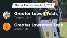 Recap: Greater Lowell Tech  vs. Greater Lawrence Tech  2021