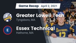 Recap: Greater Lowell Tech  vs. Essex Technical  2021