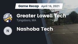 Recap: Greater Lowell Tech  vs. Nashoba Tech 2021