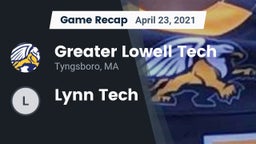 Recap: Greater Lowell Tech  vs. Lynn Tech 2021