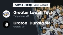 Recap: Greater Lowell Tech  vs. Groton-Dunstable  2023