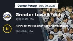 Recap: Greater Lowell Tech  vs. Northeast Metropolitan Regional Vocational  2023