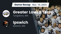 Recap: Greater Lowell Tech  vs. Ipswich  2023