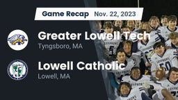 Recap: Greater Lowell Tech  vs. Lowell Catholic  2023